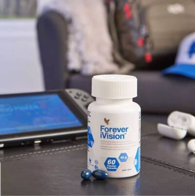 محتویات و نحوه مصرف مکمل تقویت بینایی آی ویژن فوراور